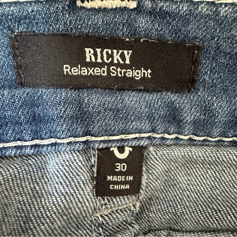 True Religion Ricky Relaxed Straight‎ Jeans Size 30